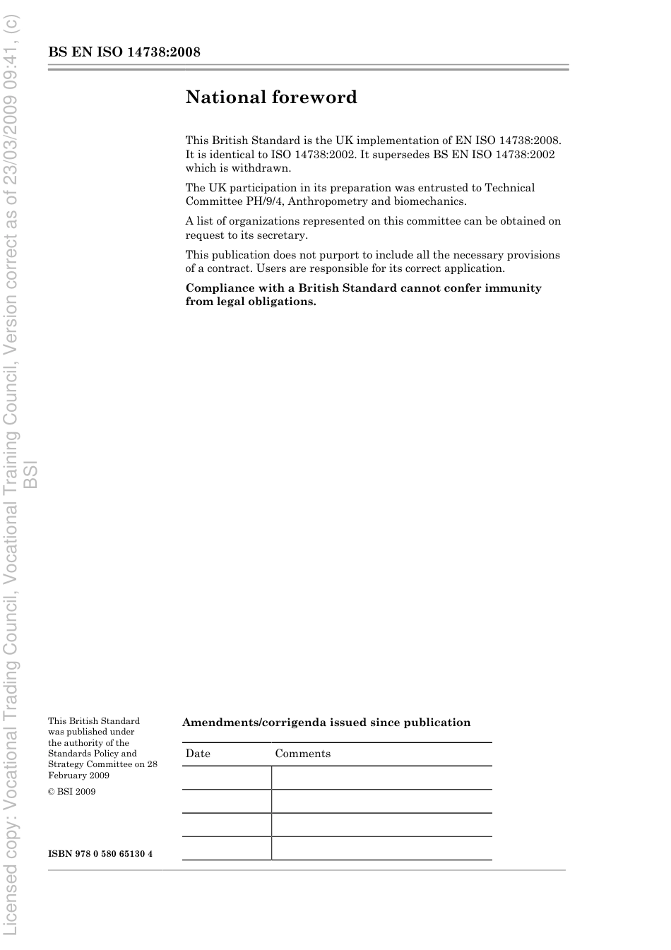 BS EN ISO 14738 2008.pdf_第2页