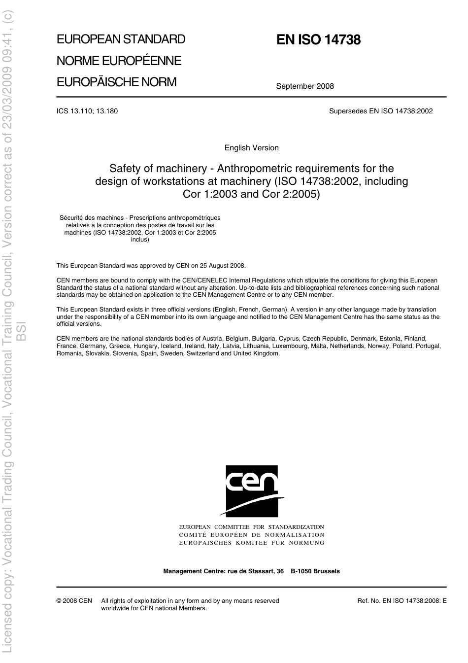 BS EN ISO 14738 2008.pdf_第3页