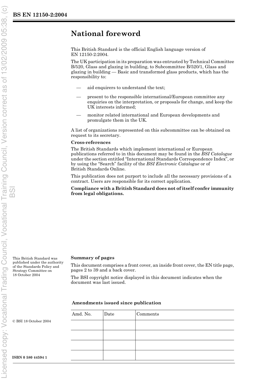 BS EN 12150-2 2004.pdf_第2页
