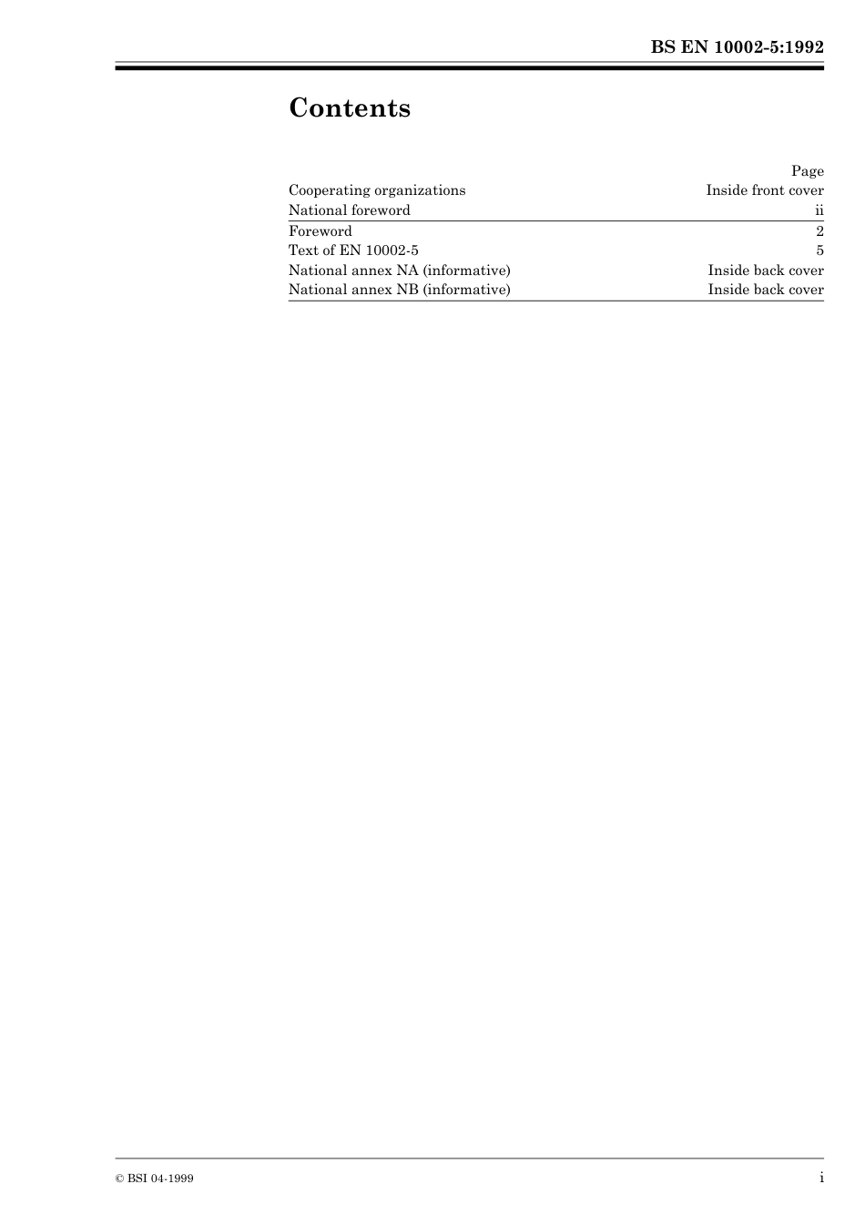 BS EN 10002-5 1992.pdf_第3页