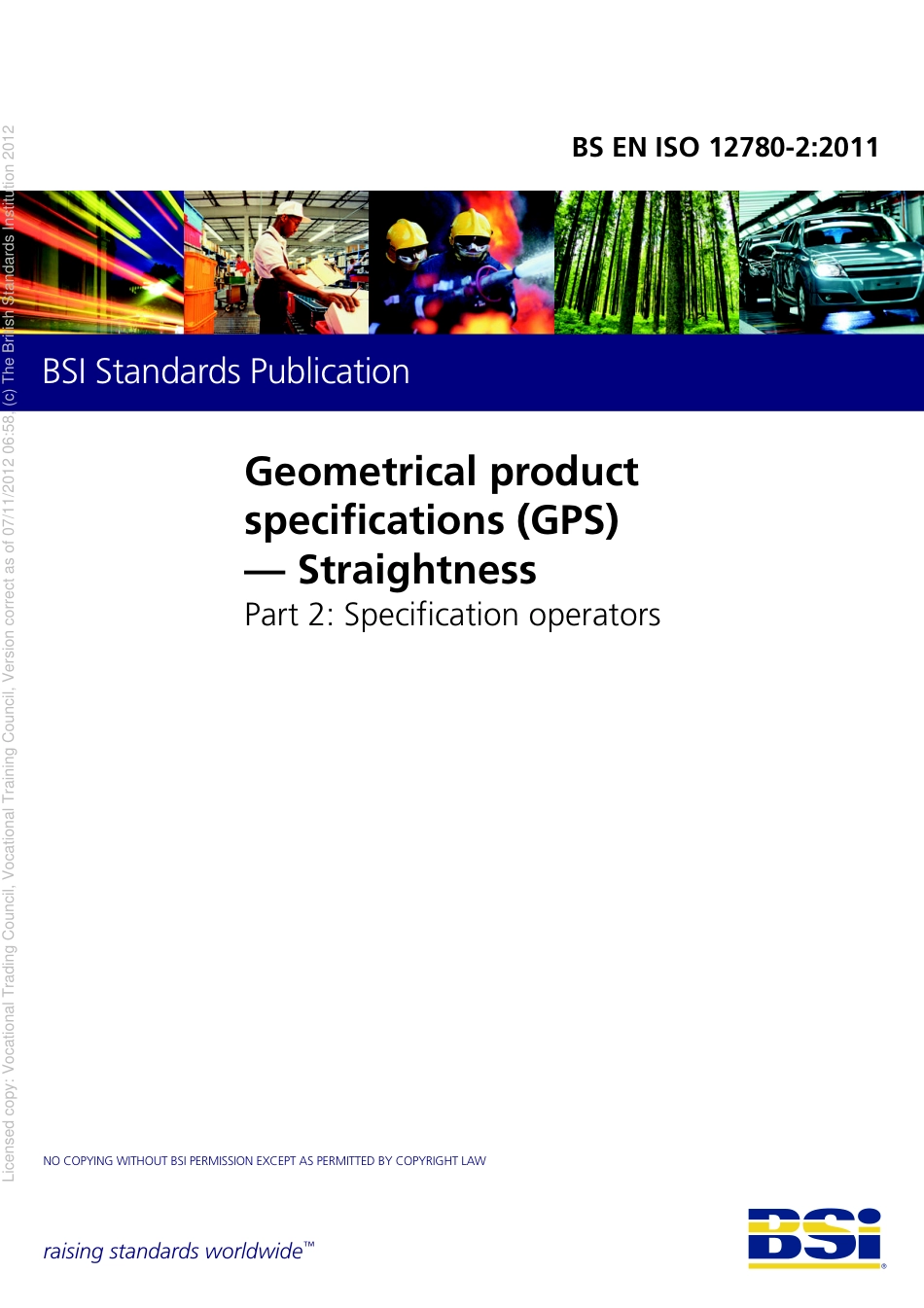 BS EN ISO 12780-2 2011.pdf_第1页