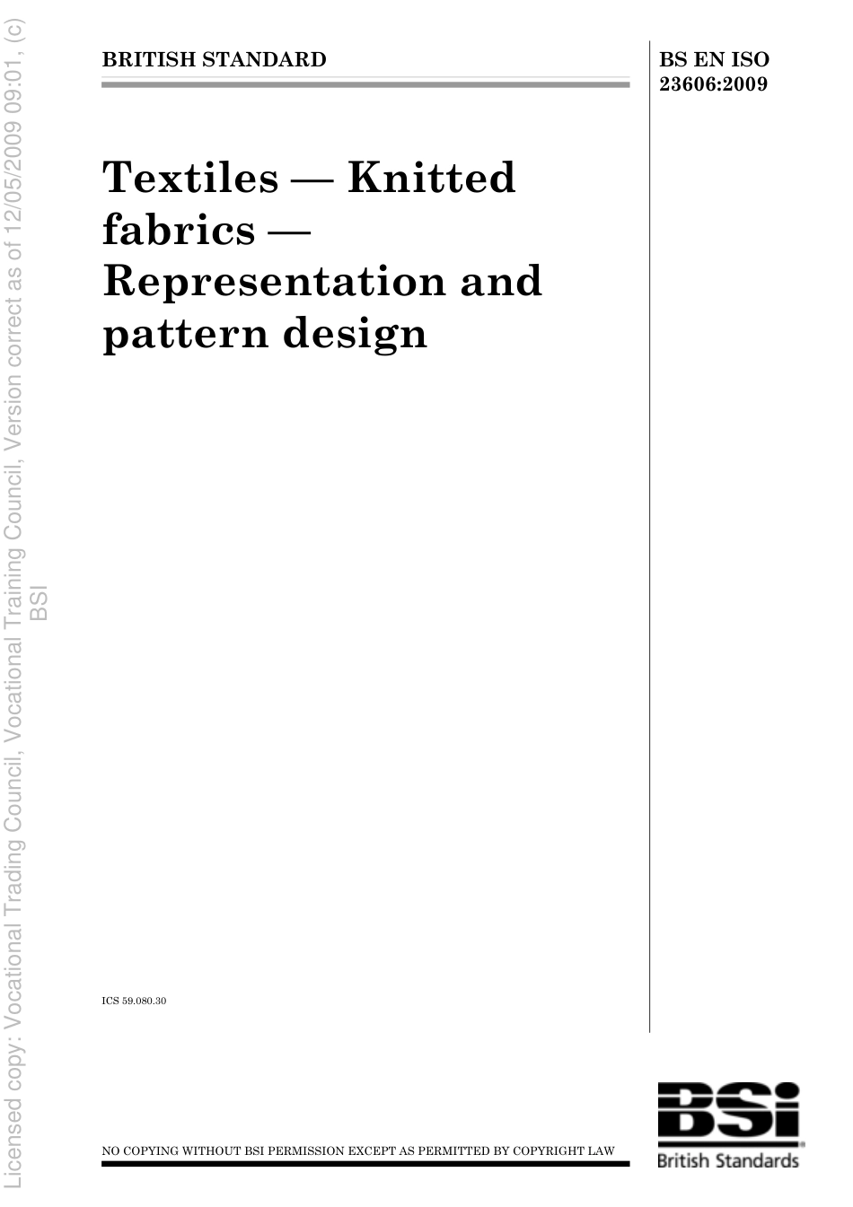 BS EN ISO 23606 2009.pdf_第1页