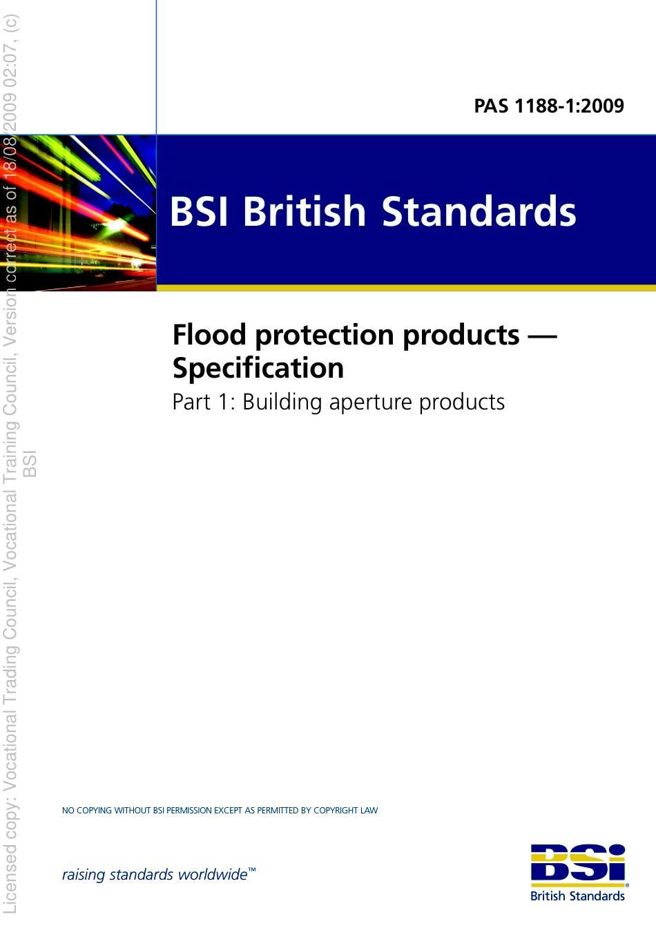 PAS 1188-1 2009.pdf_第1页