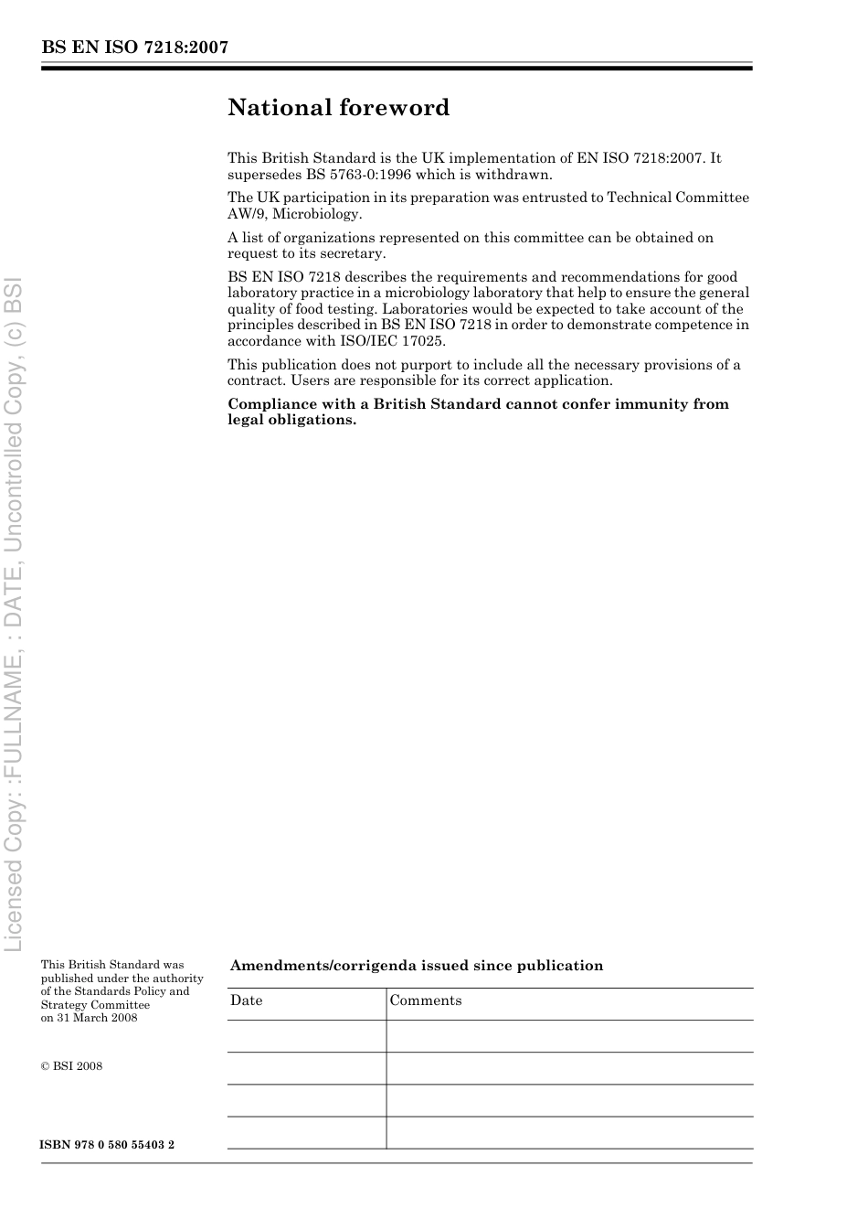BS EN ISO 7218 2007.pdf_第2页