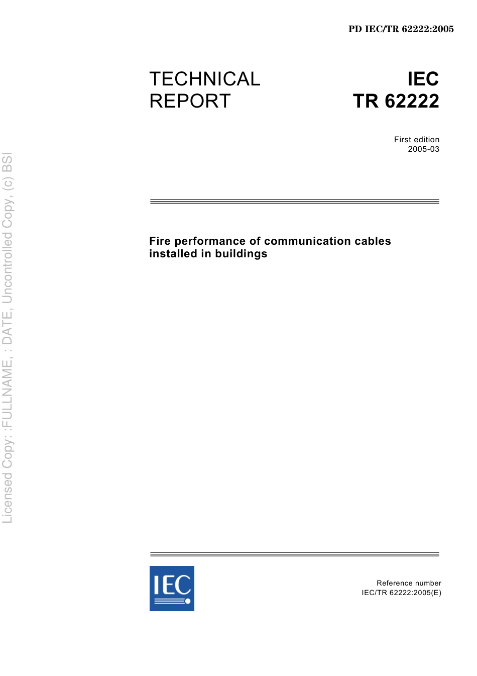 PD IECTR 62222 2005.pdf_第3页
