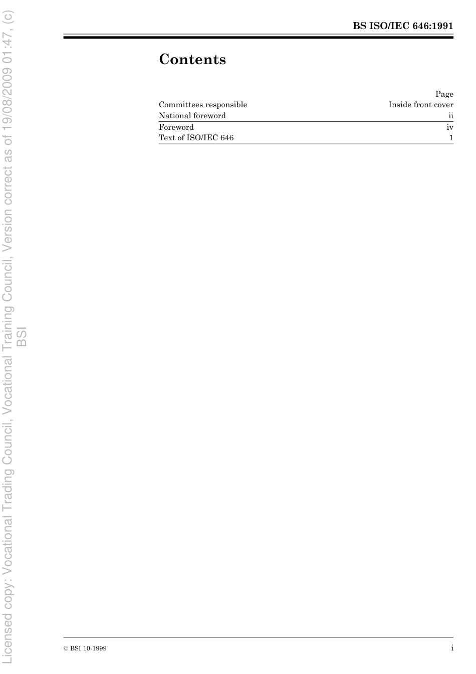 BS ISO IEC 646 1991 (Amd 1).pdf_第3页
