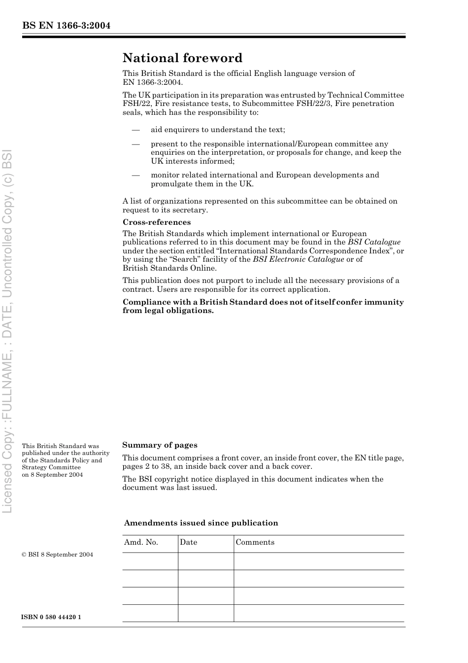 BS EN 1366-3 2004.pdf_第2页