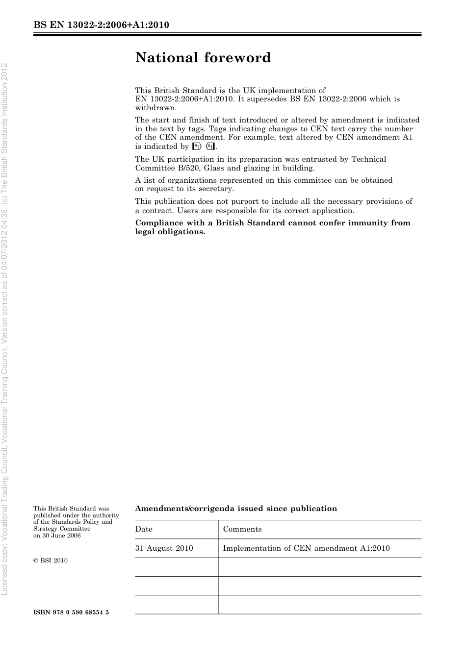 BS EN 13022-2 2006+A1 2010.pdf_第2页