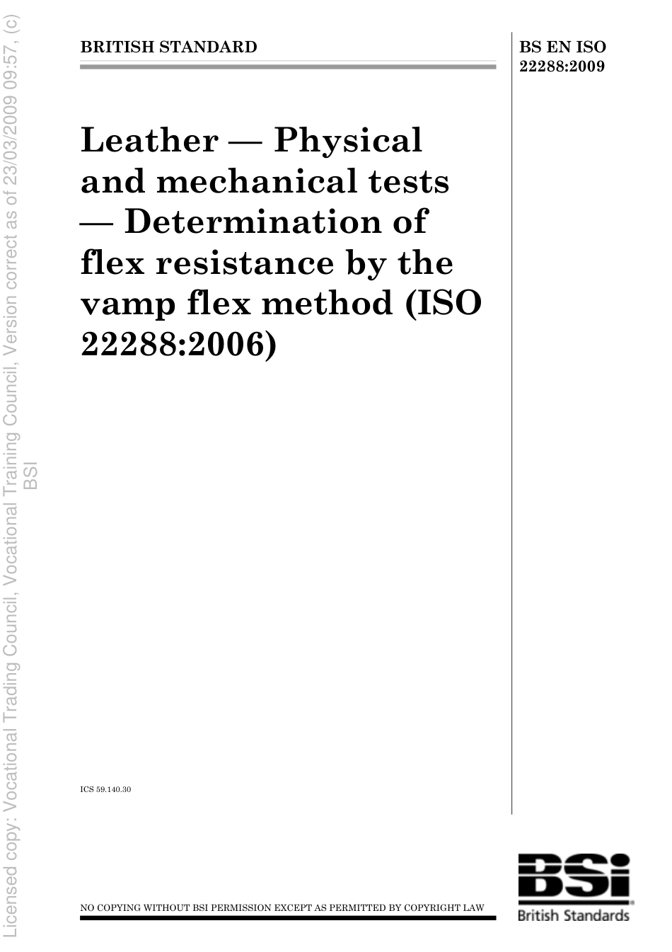 BS EN ISO 22288 2009.pdf_第1页