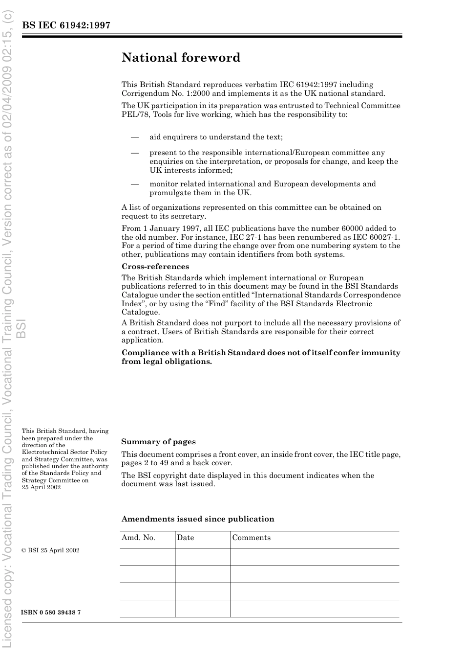 BS IEC 61942 1997.pdf_第2页