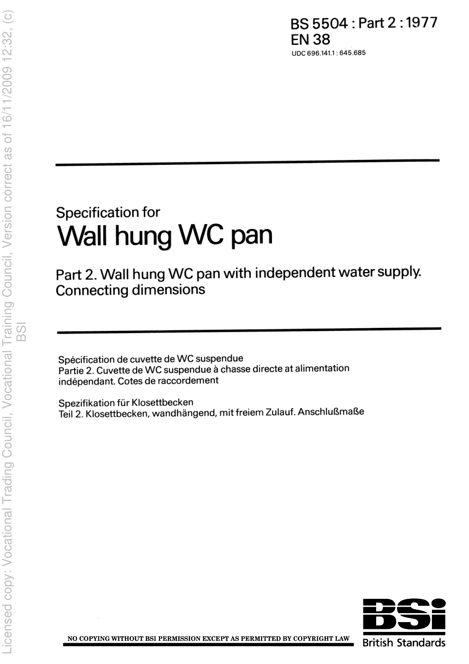 bs en 38 1992.pdf_第1页