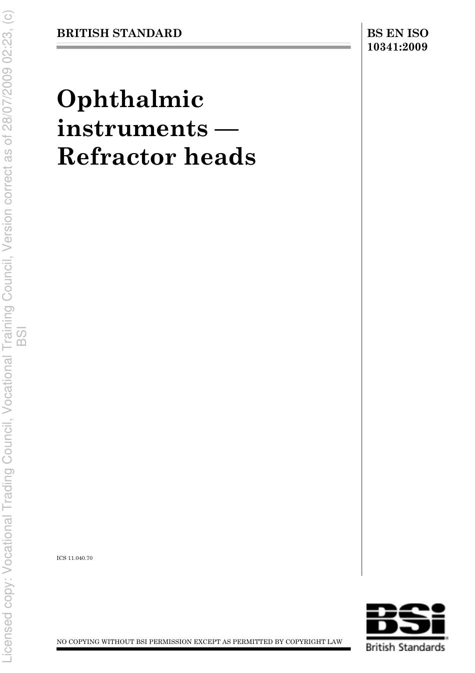 BS EN ISO 10341 2009.pdf_第1页