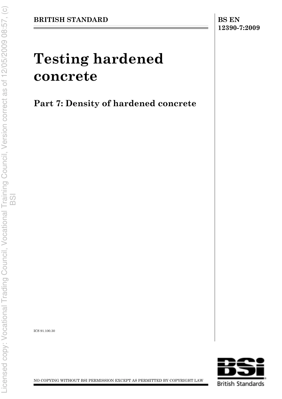 BS EN 12390-7 2009.pdf_第1页