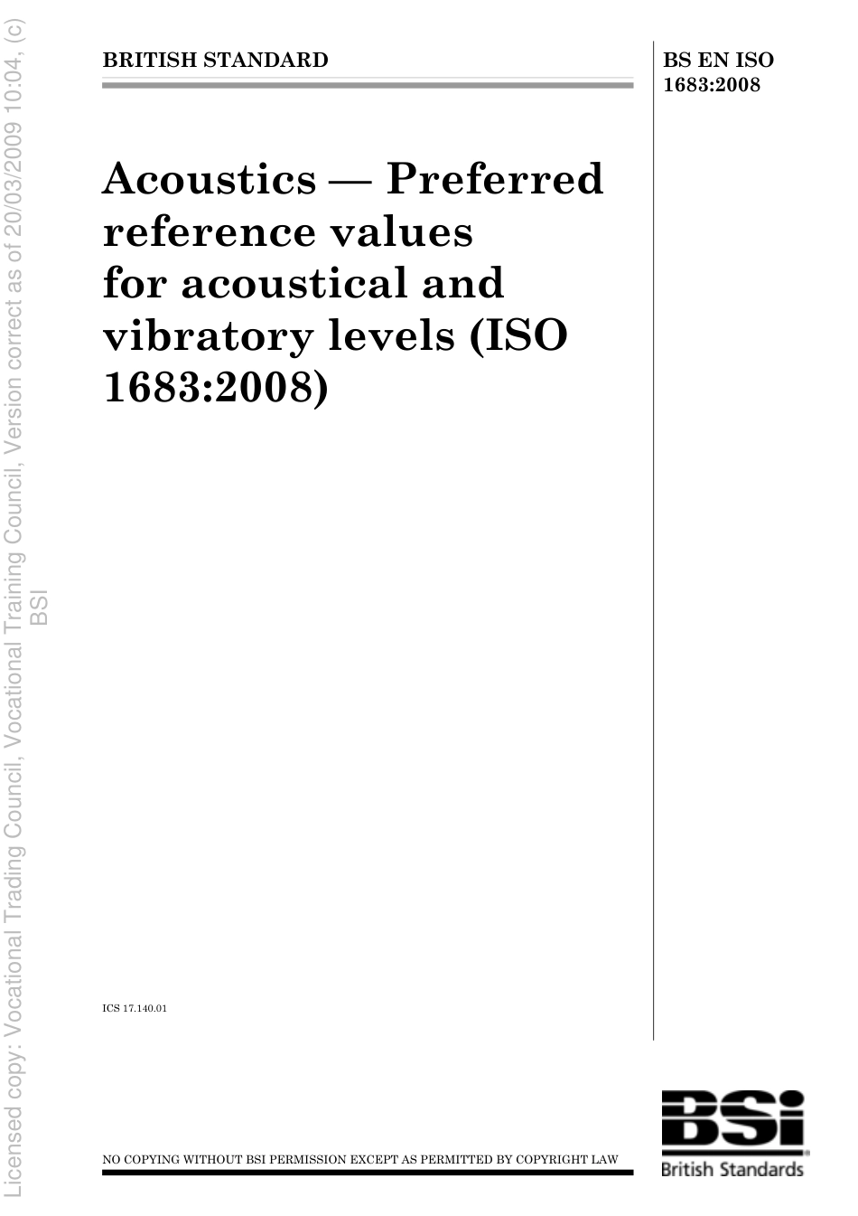BS EN ISO 1683 2008.pdf_第1页