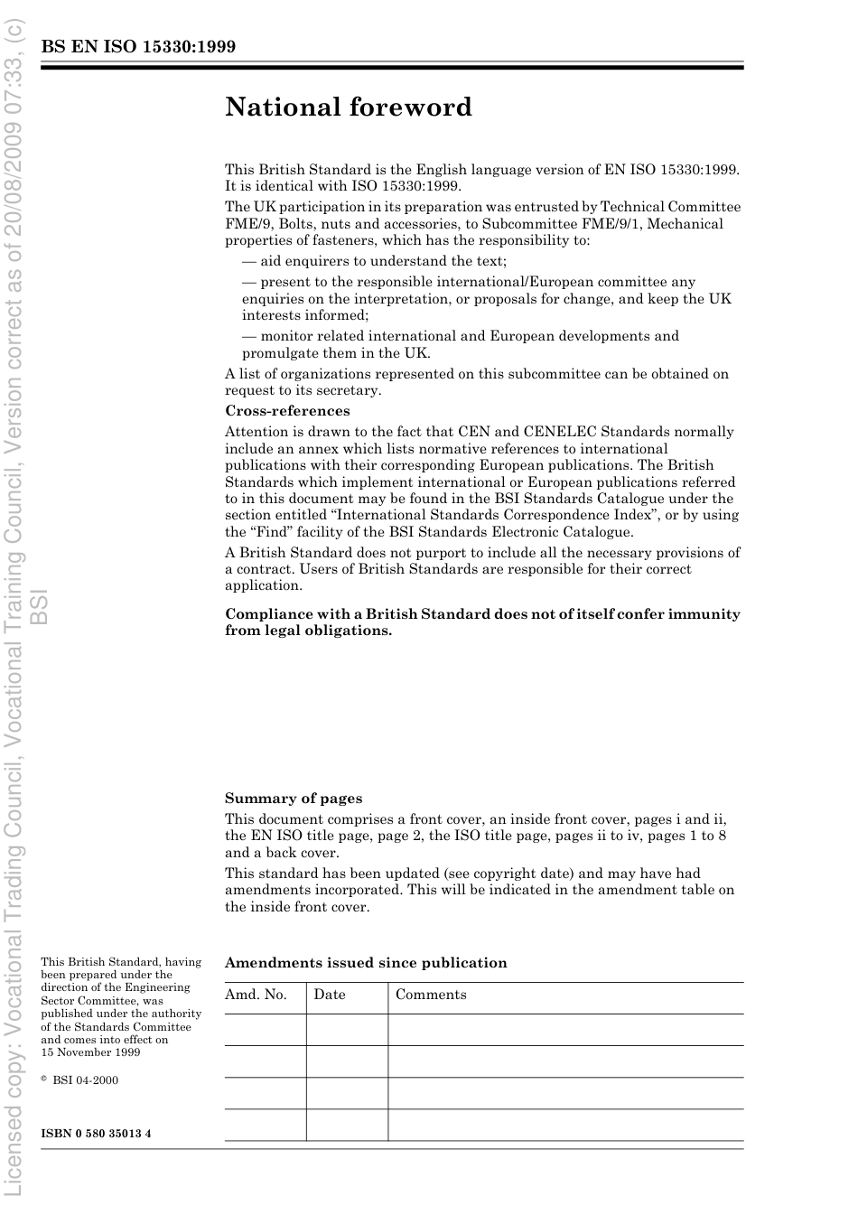 BS EN ISO 15330 1999.pdf_第2页