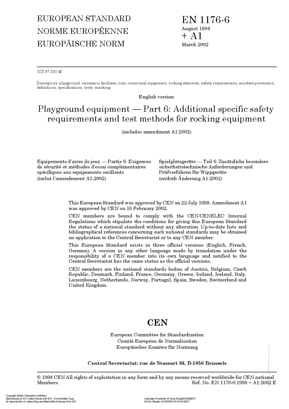 BS EN 1176-6-1998+amd1 (uncontrolled).pdf_第3页