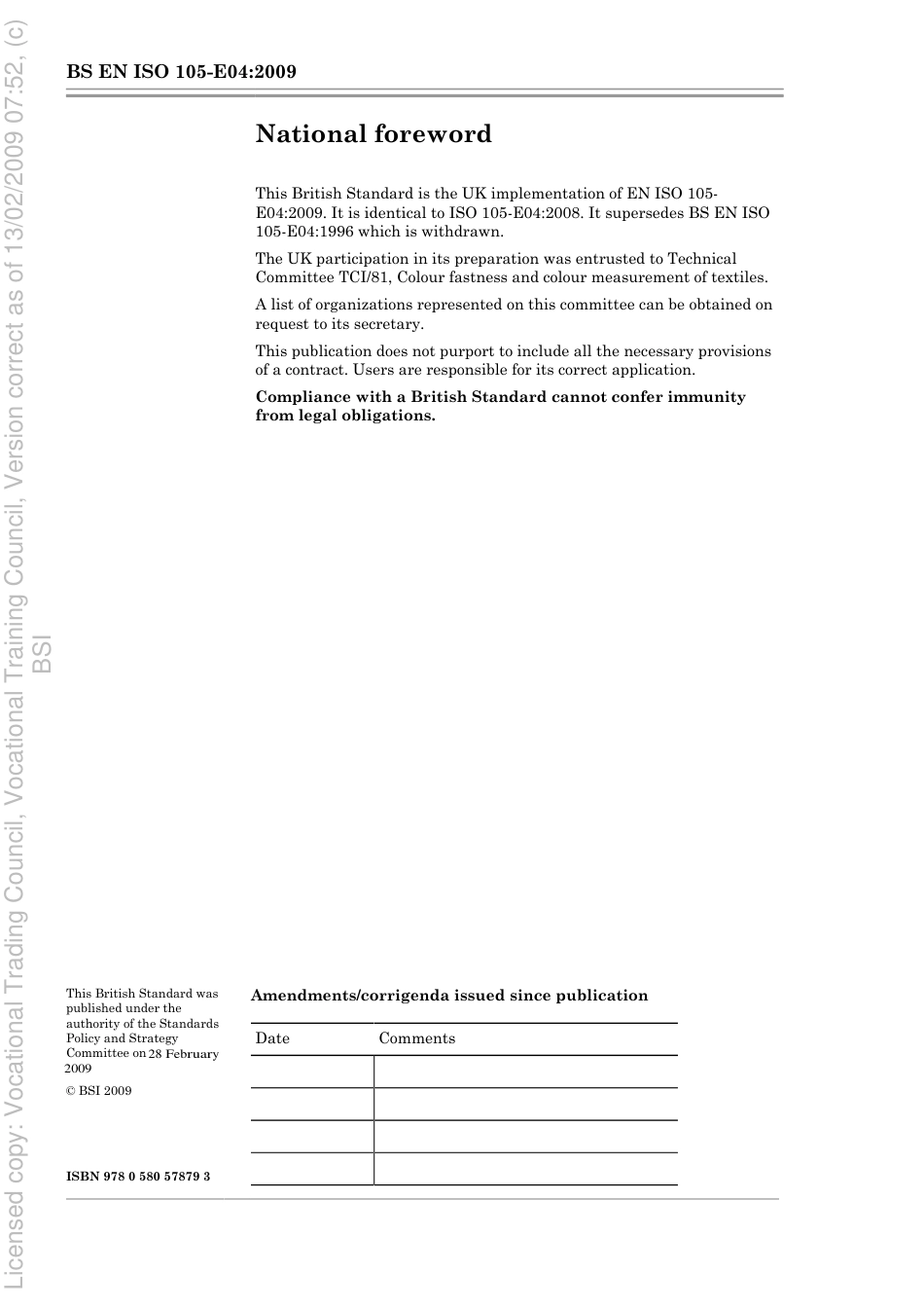 BS EN ISO 105-E04 2009.pdf_第2页