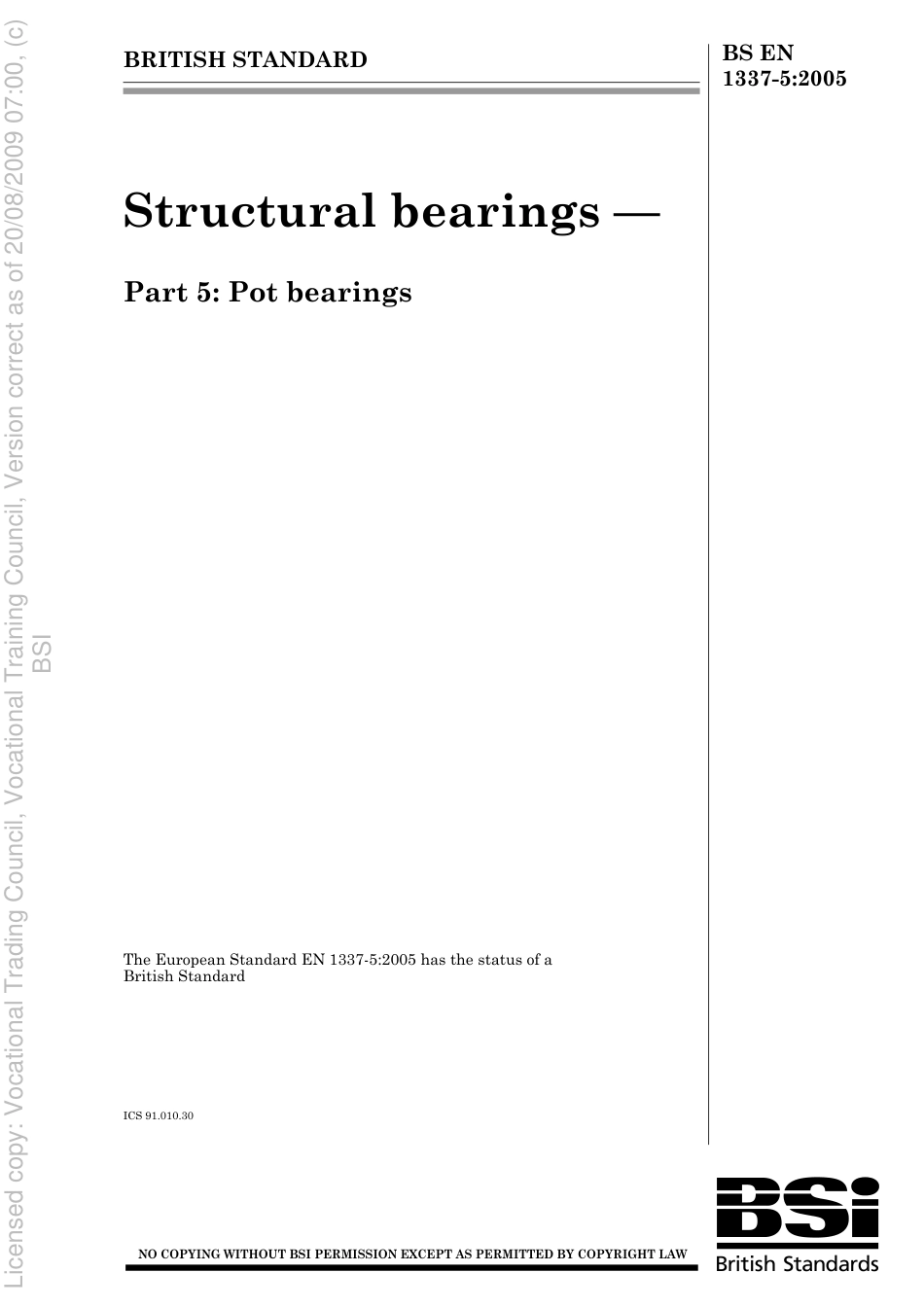 BS EN 1337-5 2005.pdf_第1页