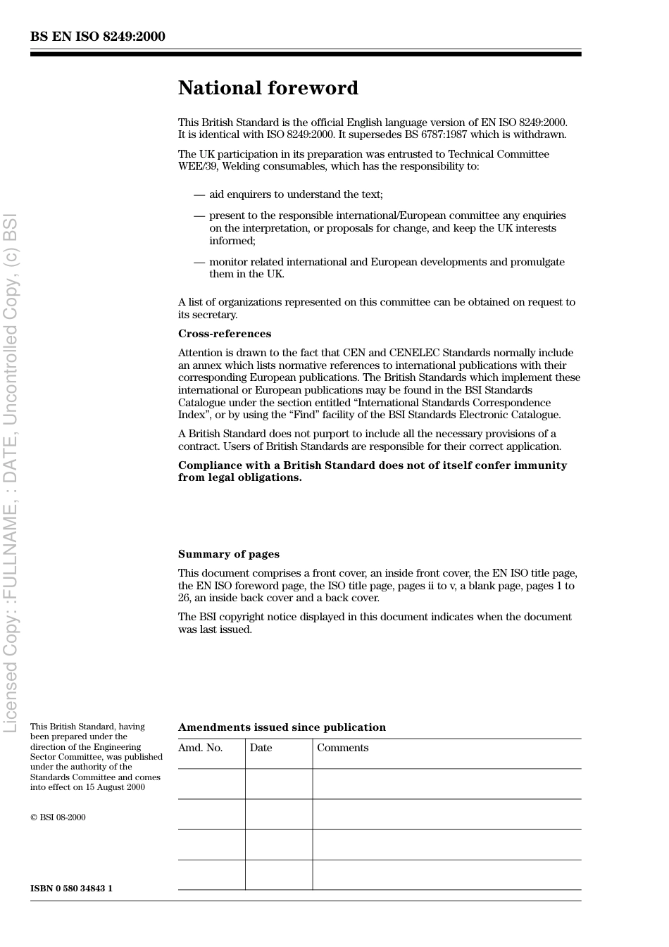 BS EN ISO 8249 2000.pdf_第2页