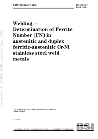 BS EN ISO 8249 2000.pdf