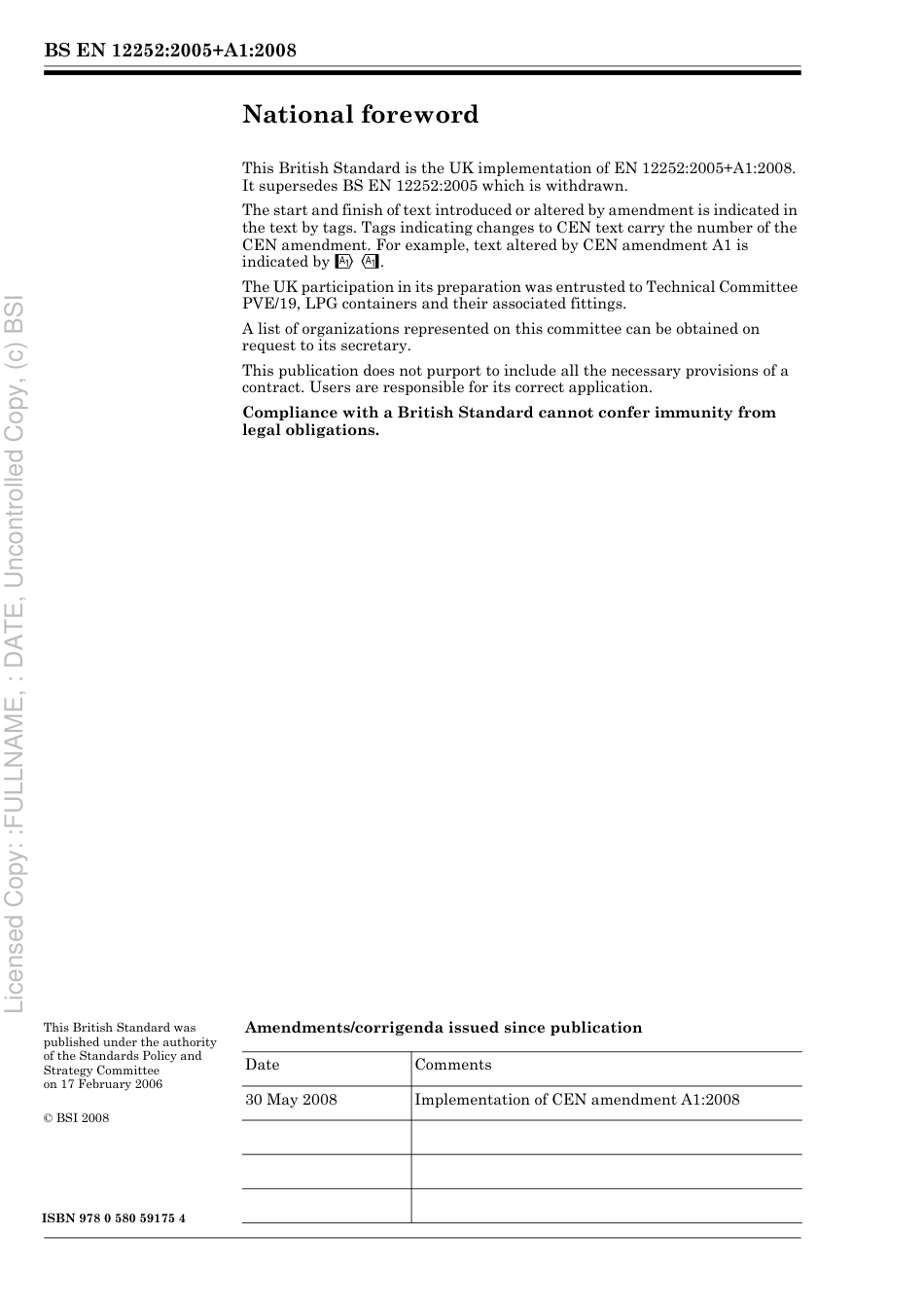 BS EN 12252 2005+A1 2008.pdf_第2页