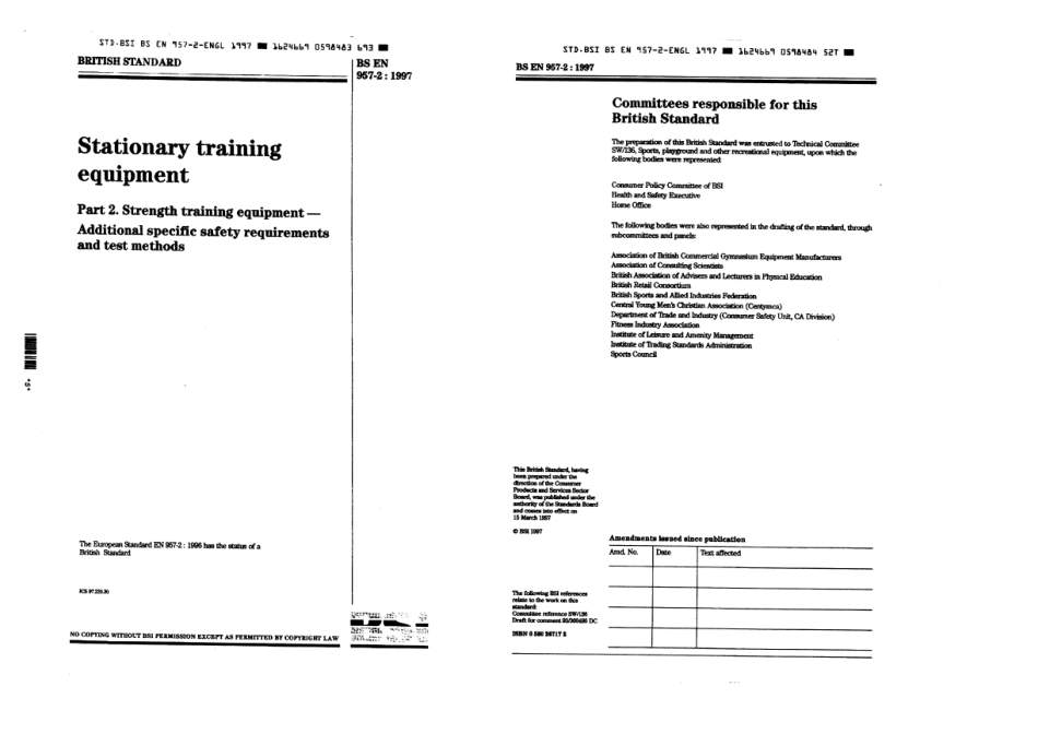 BS EN 957-2 1997.pdf_第1页