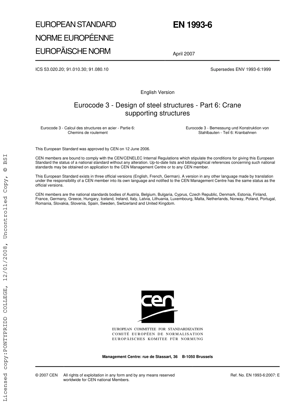 BS EN 1993-6-2007.pdf_第3页