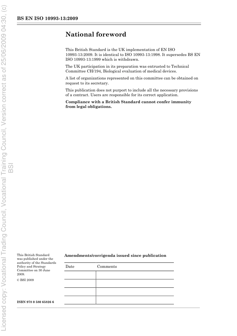 BS EN ISO 10993-13 2009.pdf_第2页