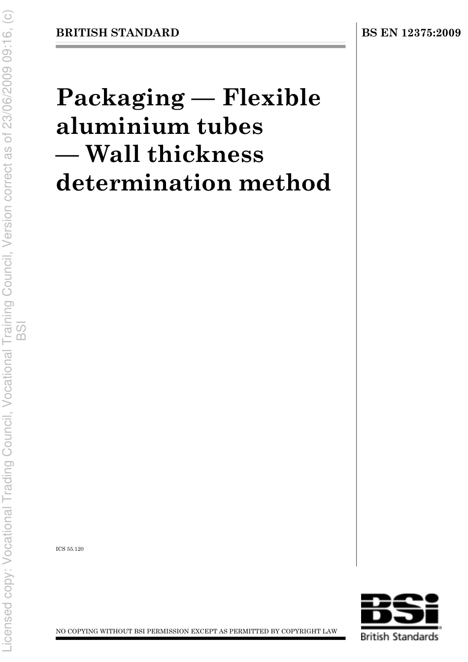 BS EN 12375 2009.pdf_第1页