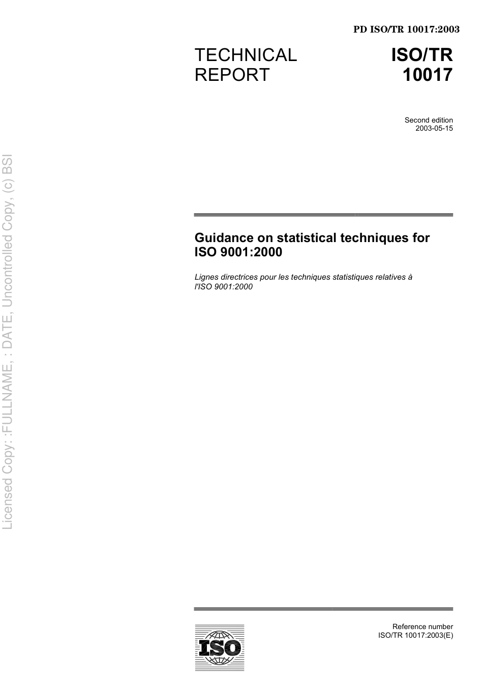 PD ISO TR 10017 2003.pdf_第3页