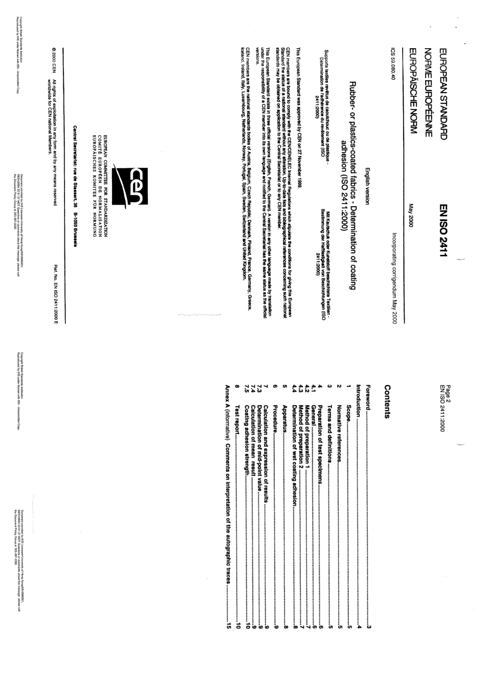 BS EN ISO 2411 2000 (Cor 1).pdf_第2页