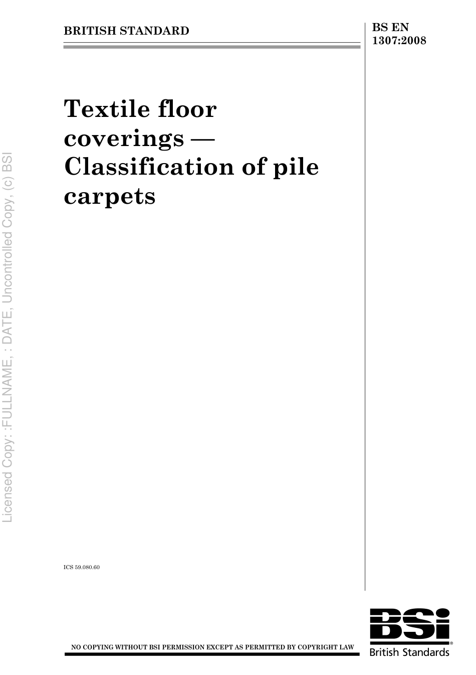 BS EN 1307 2008.pdf_第1页