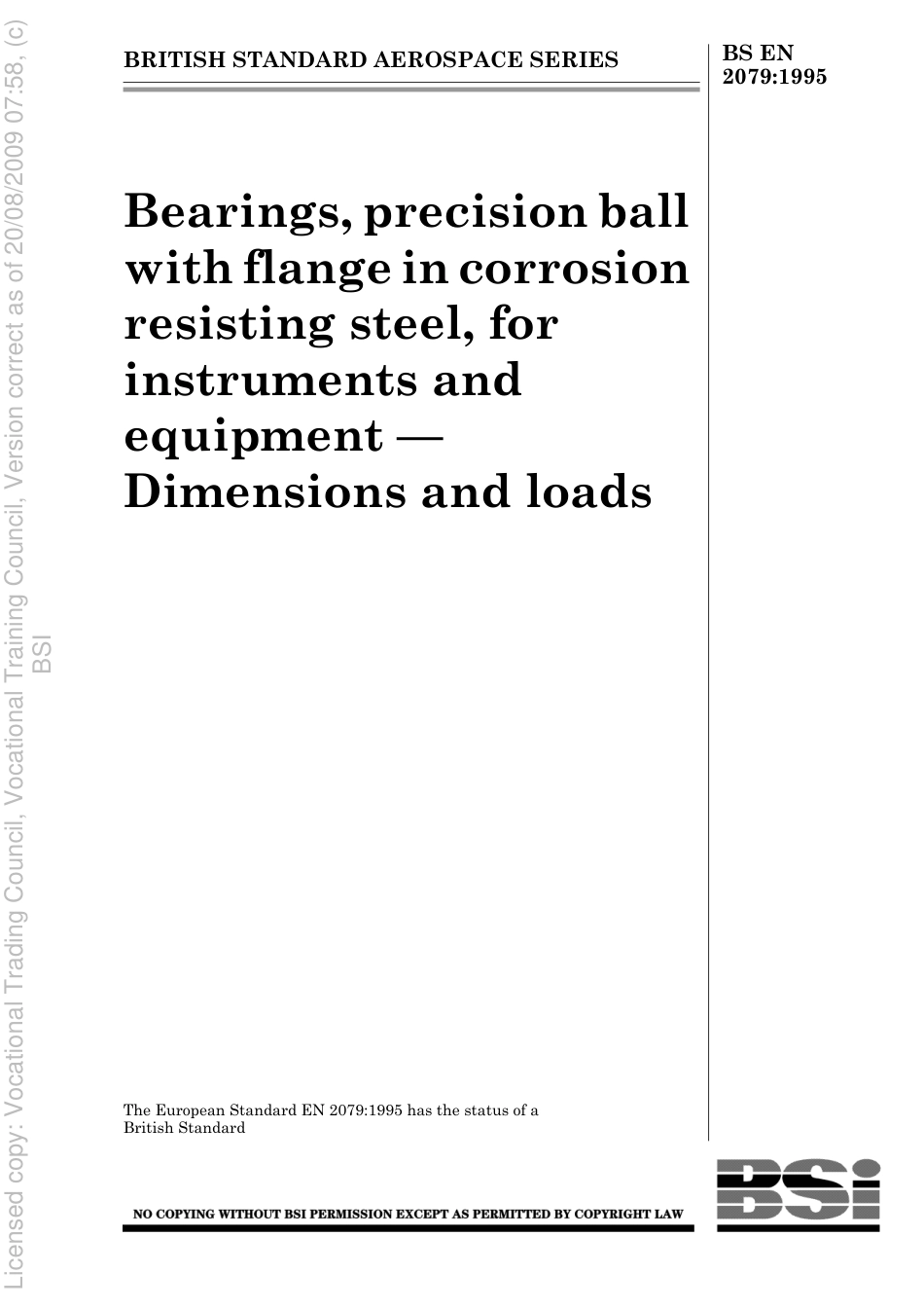 BS EN 2079 1995.pdf_第1页