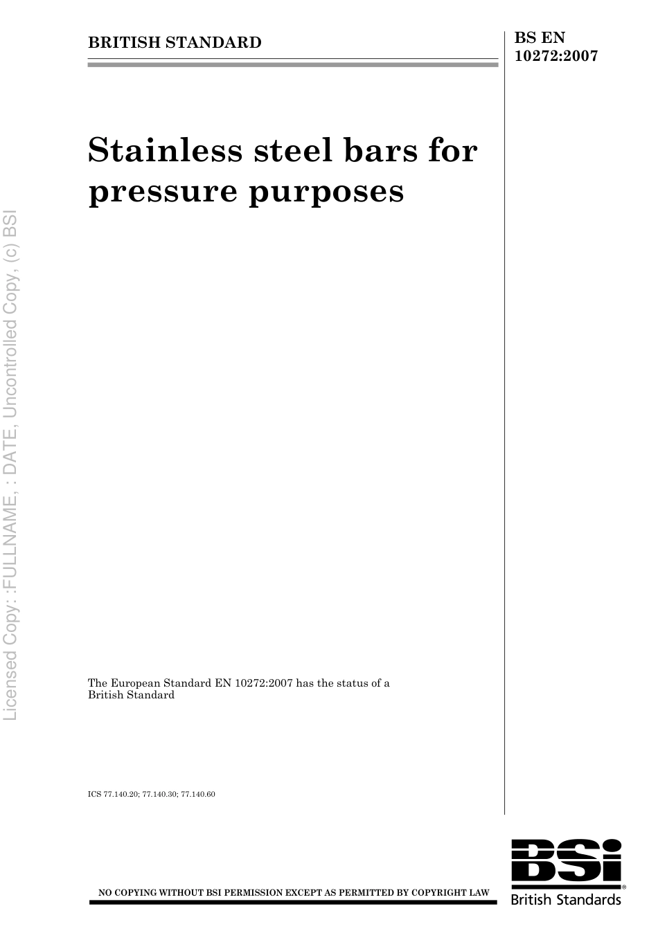 BS EN 10272 2007.pdf_第1页