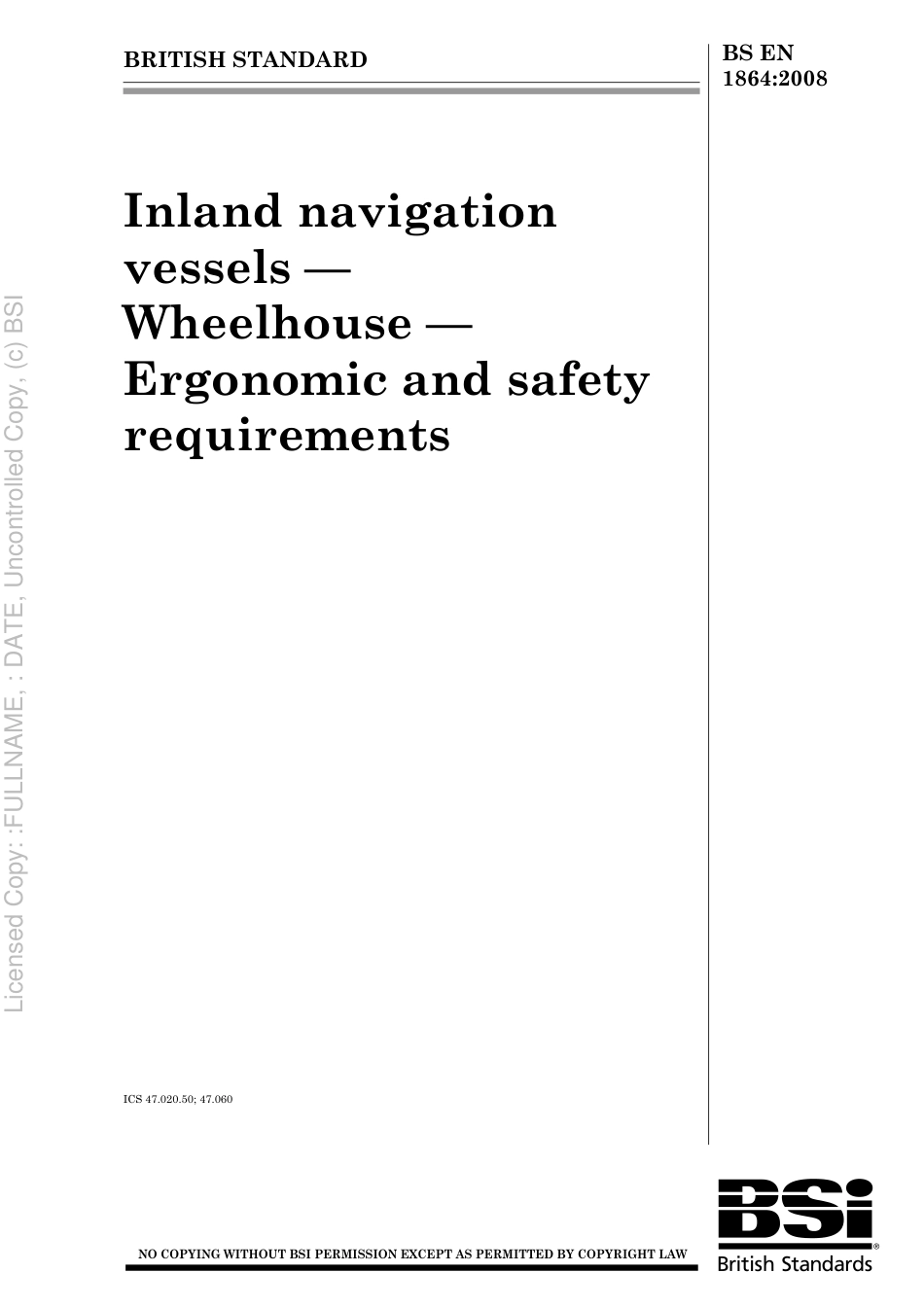 BS EN 1864 2008.pdf_第1页