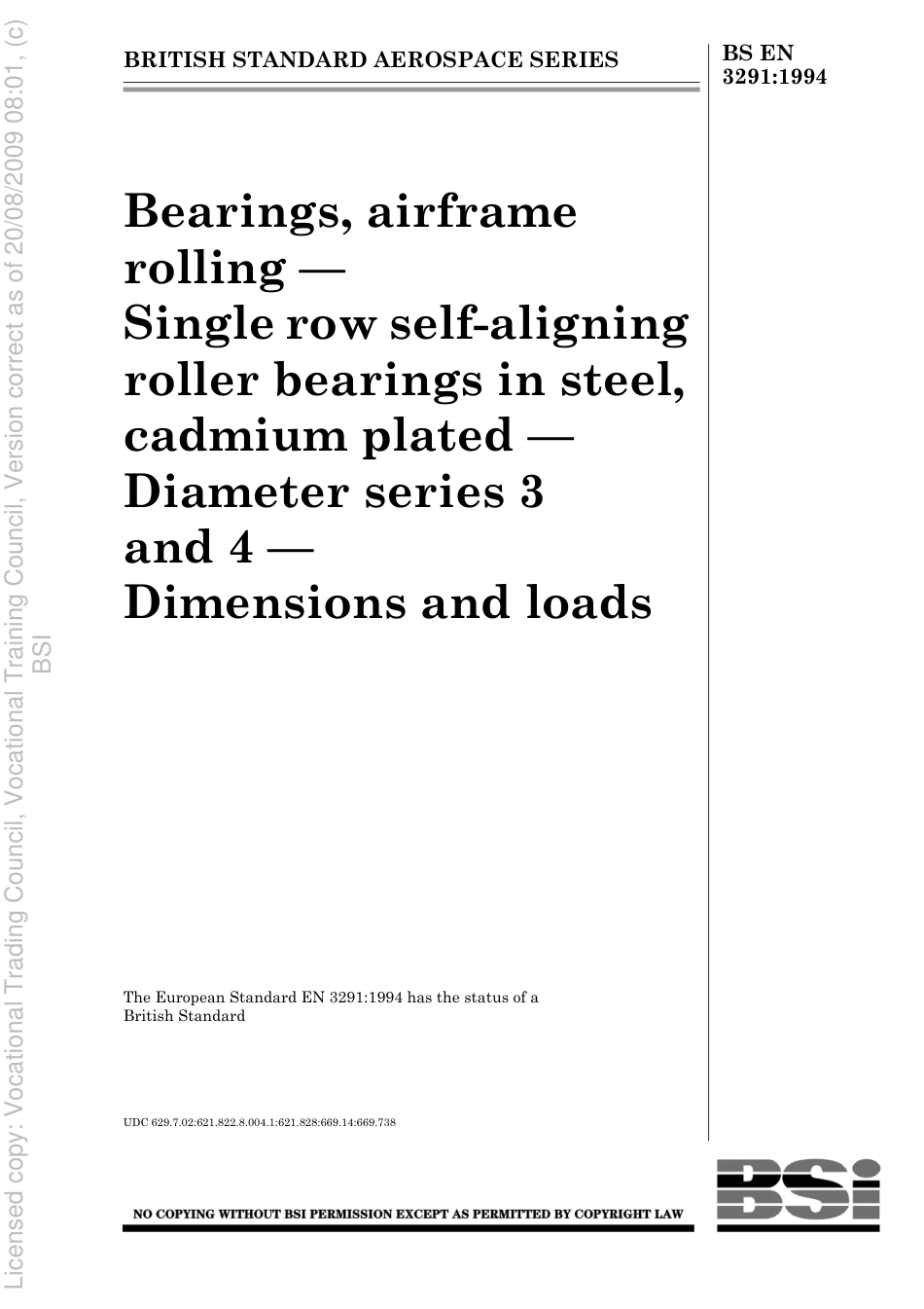 BS EN 3291 1994.pdf_第1页