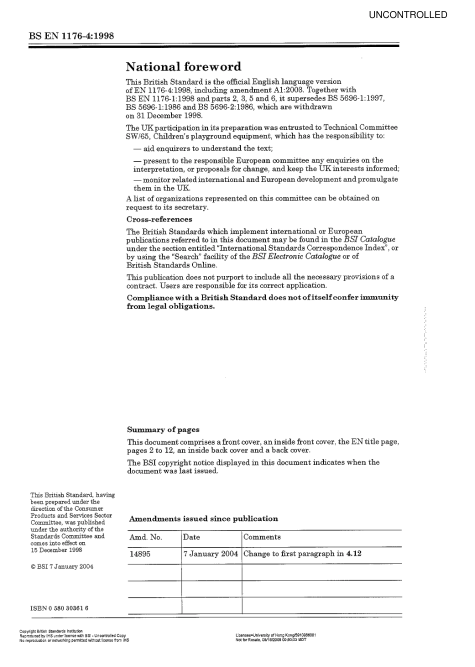 BS EN 1176-4-98+amd1(uncontrolled).PDF_第2页