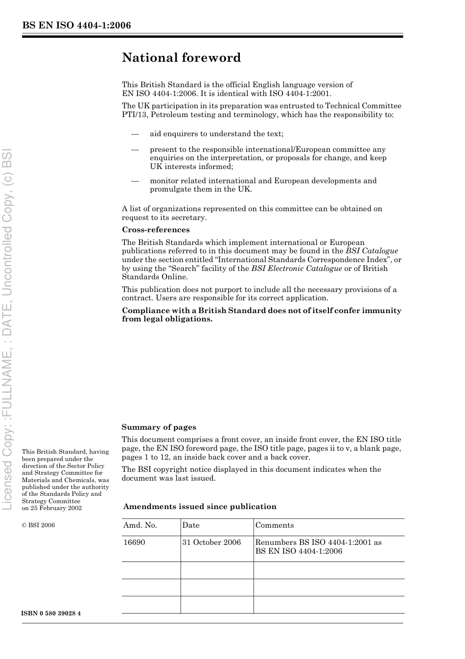 BS EN ISO 4404-1 2006.pdf_第2页