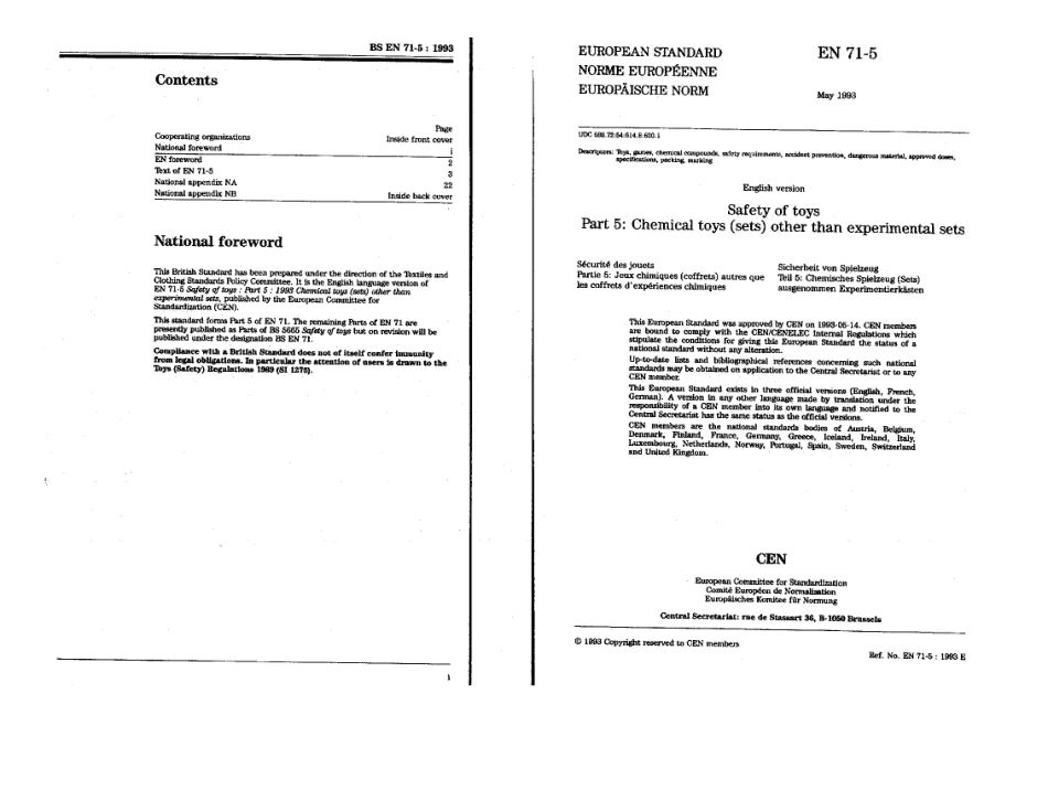 BS EN 71-5 1993.pdf_第2页