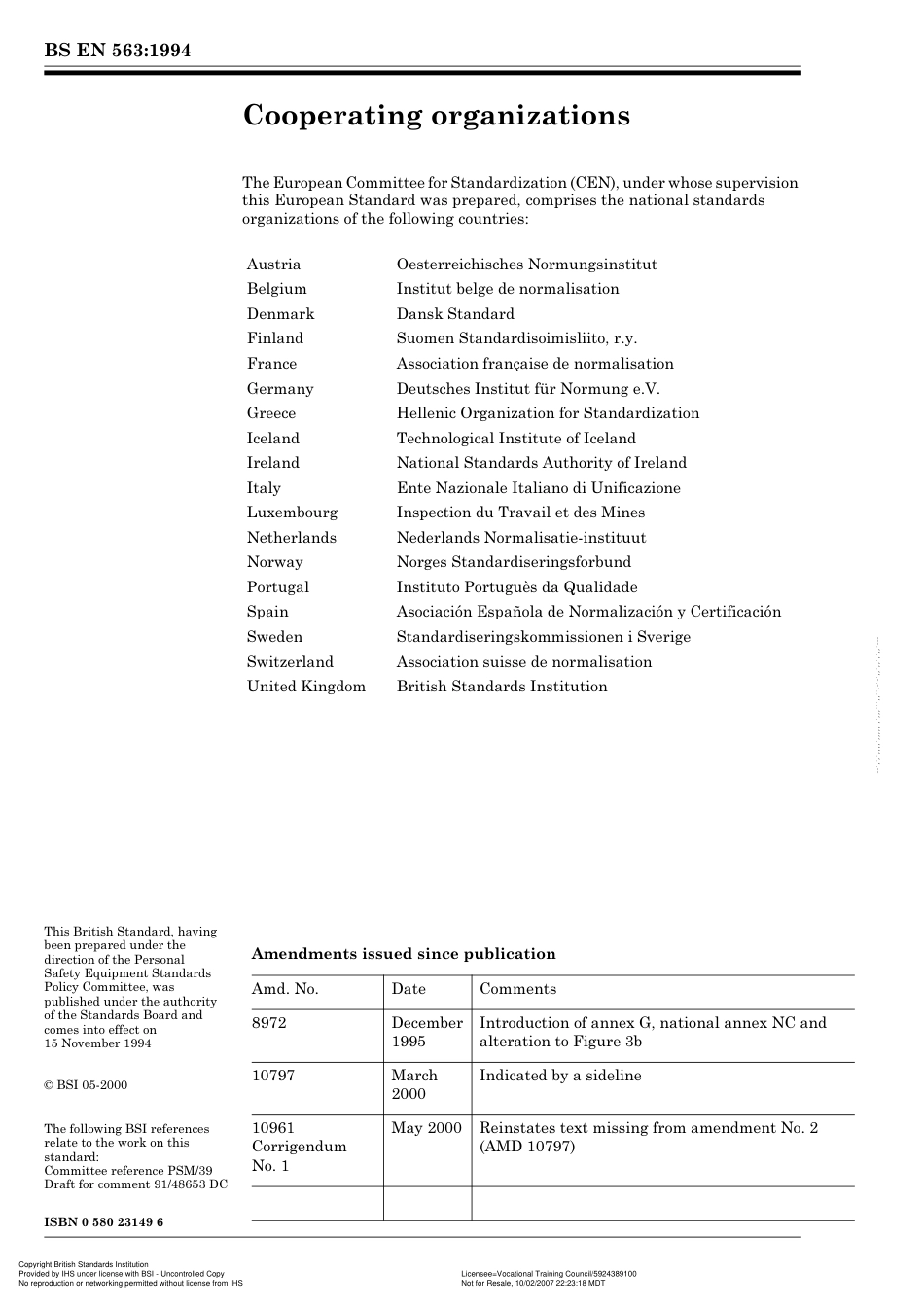 BS EN 563 1994 Amd1 2 corr 1.pdf_第2页