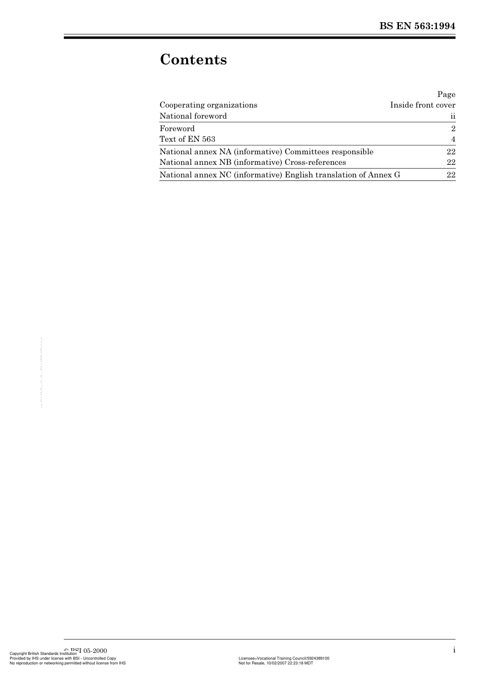 BS EN 563 1994 Amd1 2 corr 1.pdf_第3页