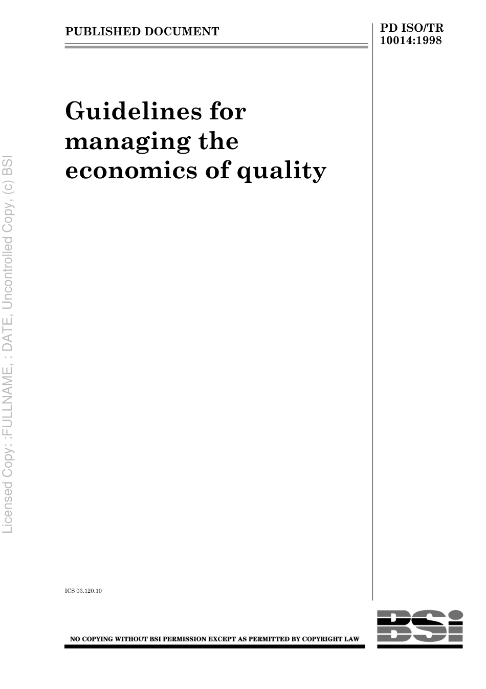 PD ISO TR 10014 1998.pdf_第1页