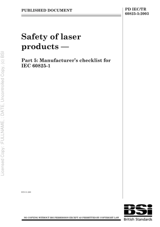 PD IECTR 60825-5 2003.pdf