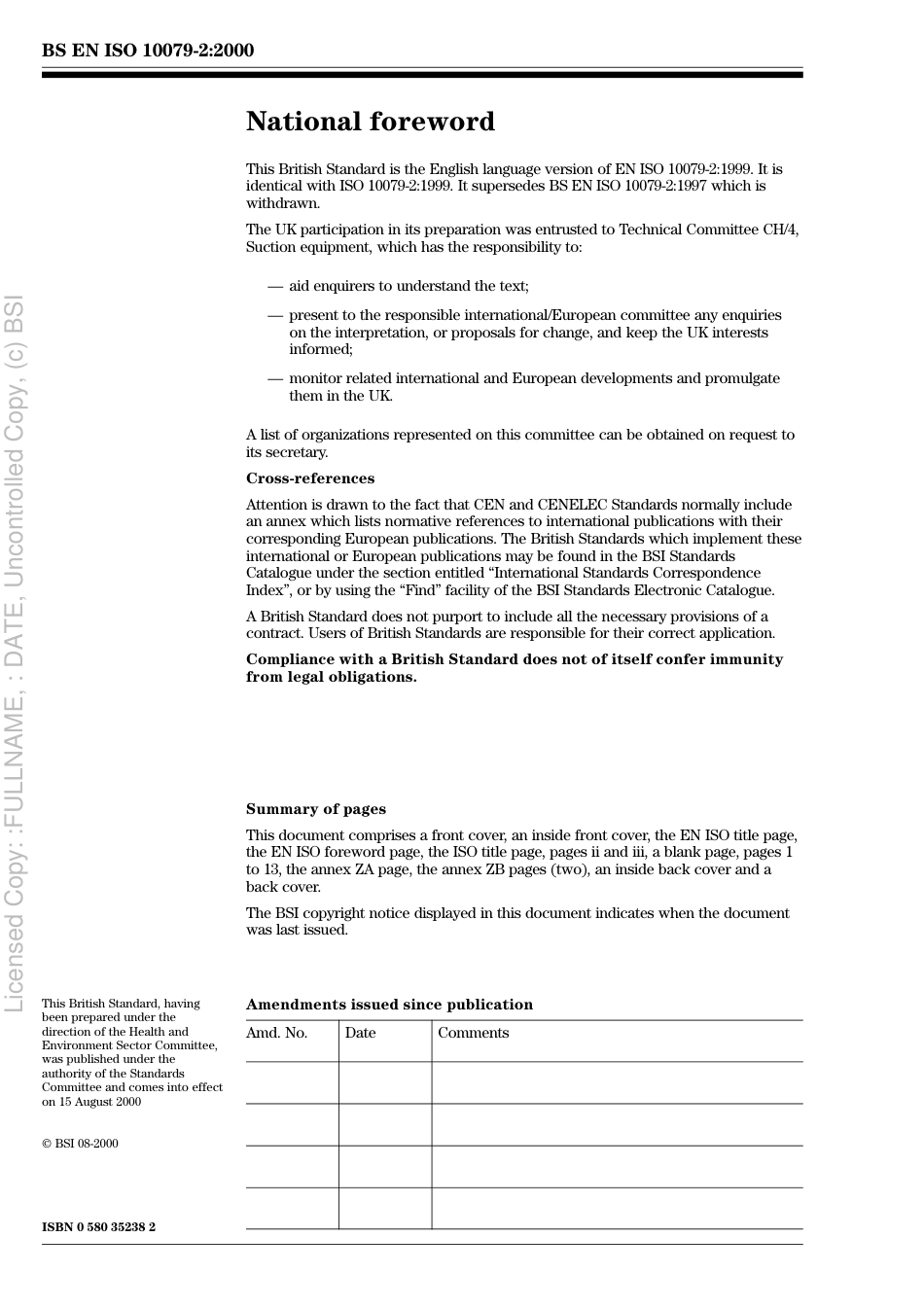 BS EN ISO 10079-2 2000.pdf_第2页