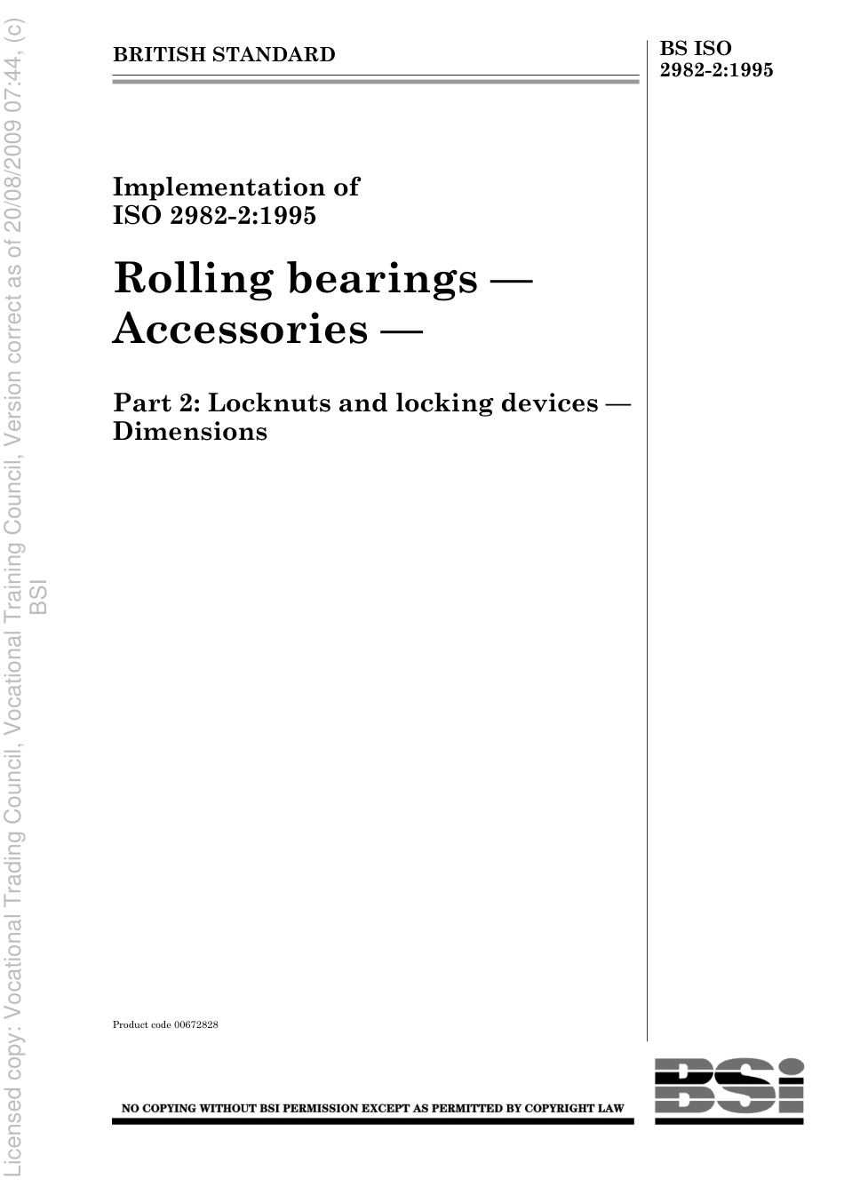 BS ISO 2982-2 1995.pdf_第1页