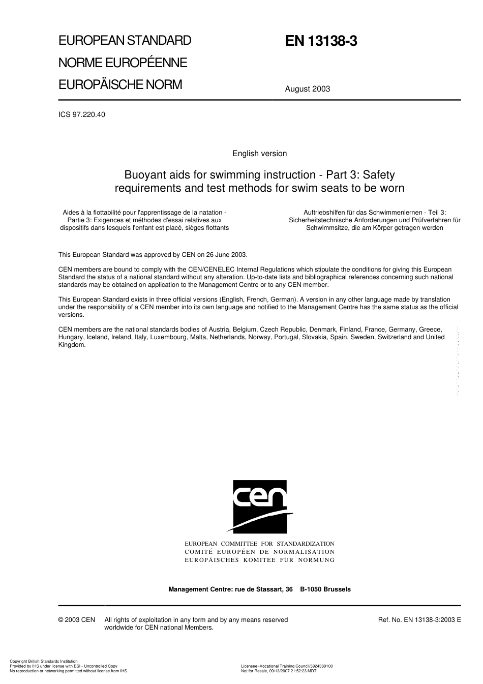 BS EN 13138-3 2003.pdf_第3页