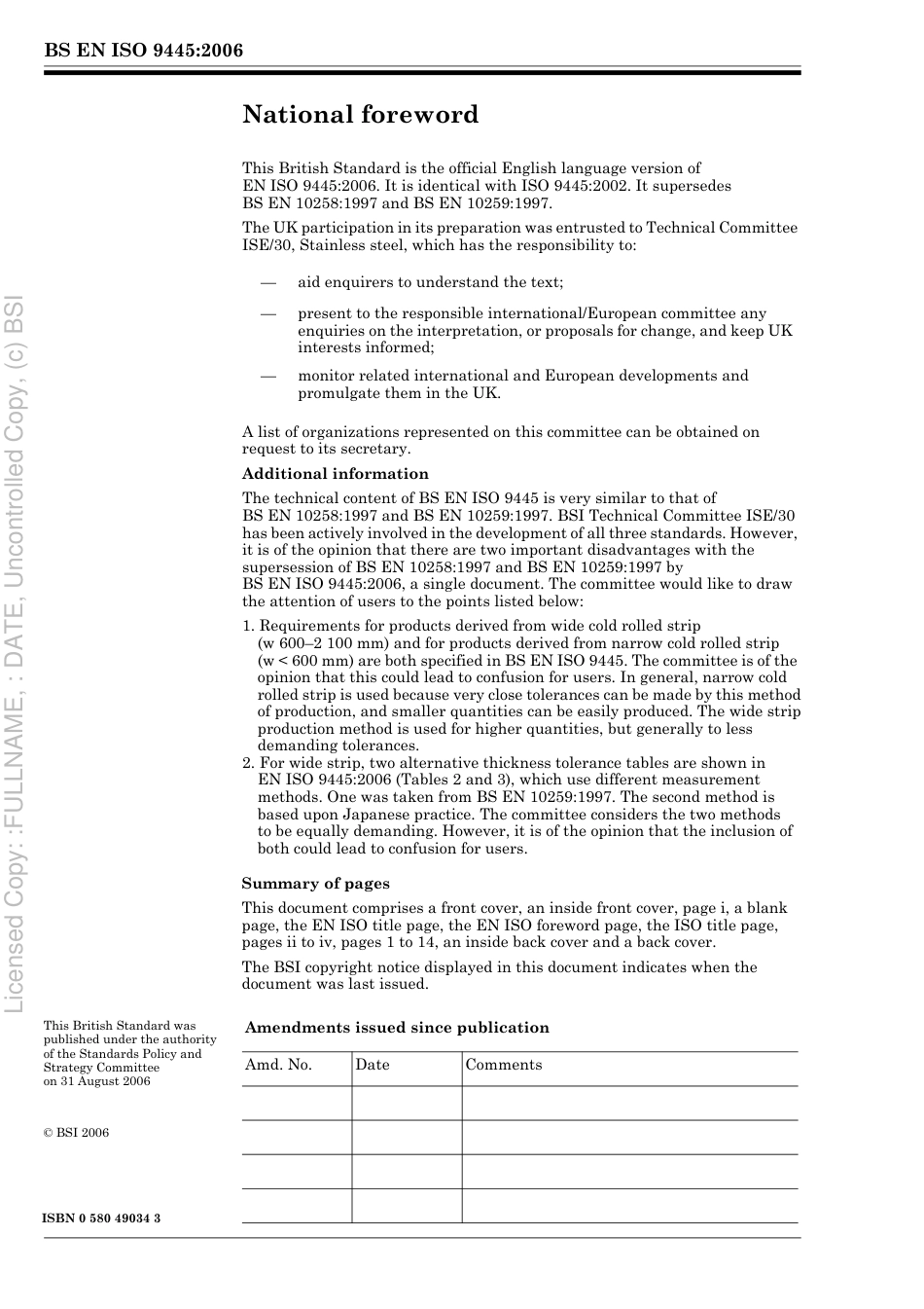 BS EN ISO 9445 2006.pdf_第2页