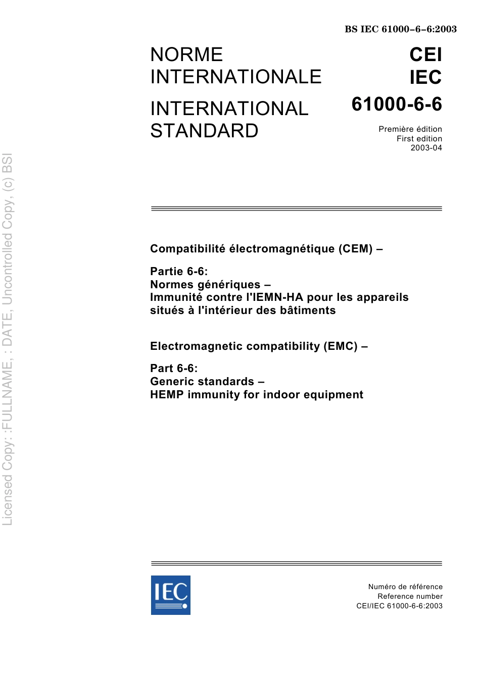BS IEC 61000-6-6 2003.pdf_第3页