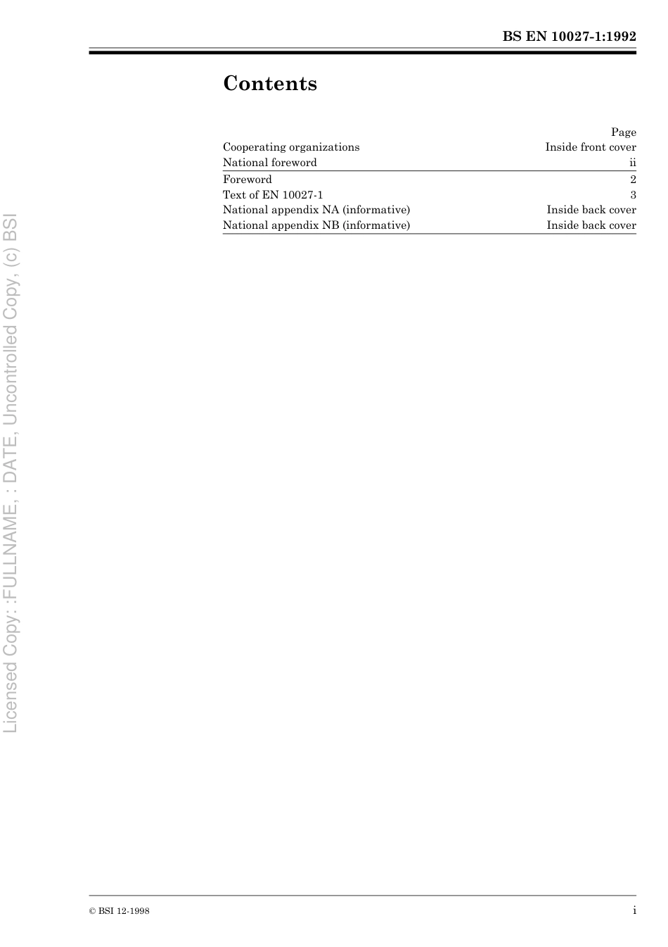 BS EN 10027-1 1992.pdf_第3页