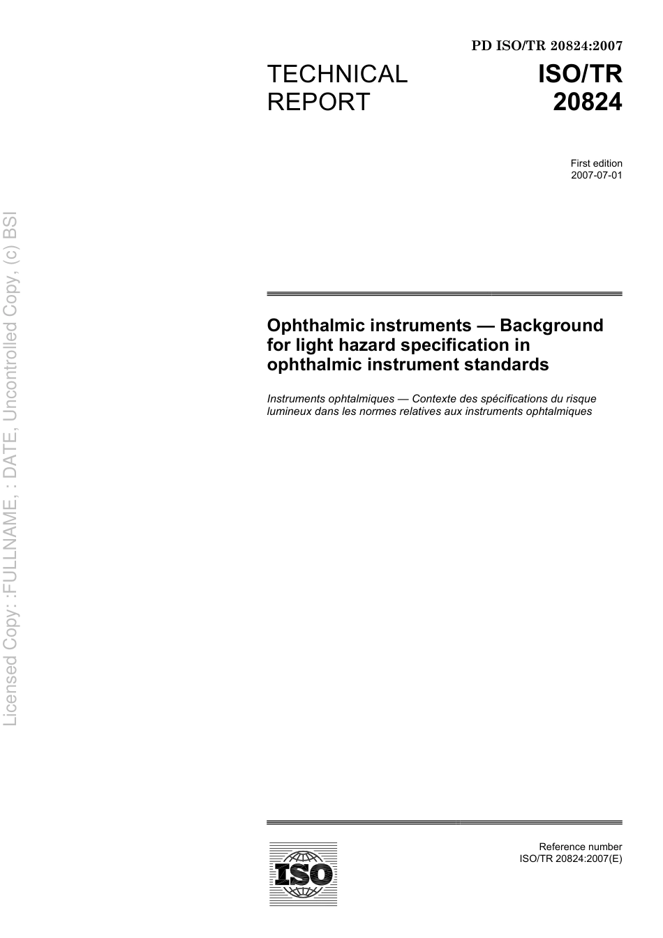 PD ISO TR 20824 2007.pdf_第3页